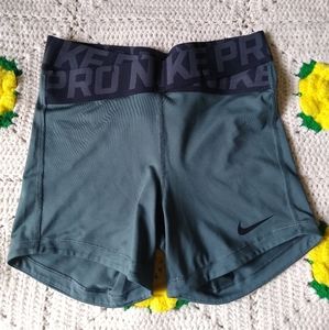 Nike Pro Green Shorts